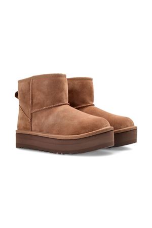 brown leather ankle-boots UGG KIDS | 1143700KRYK